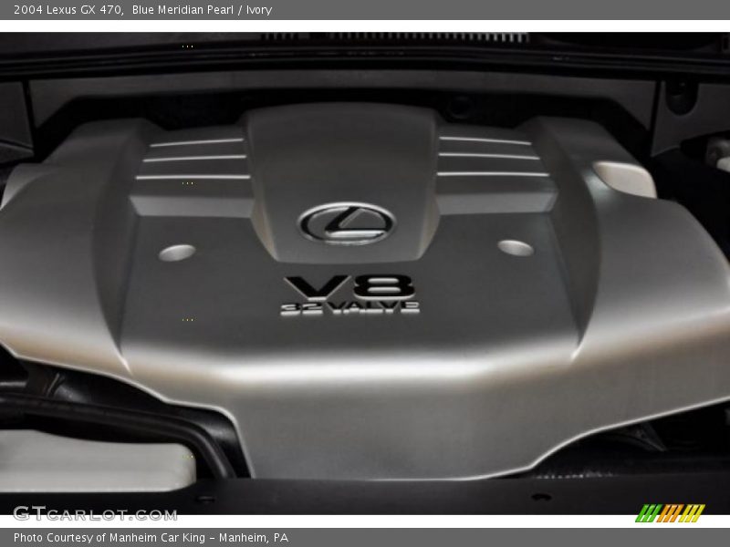 Blue Meridian Pearl / Ivory 2004 Lexus GX 470