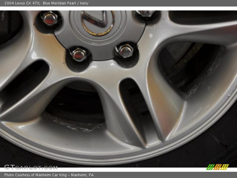 Blue Meridian Pearl / Ivory 2004 Lexus GX 470