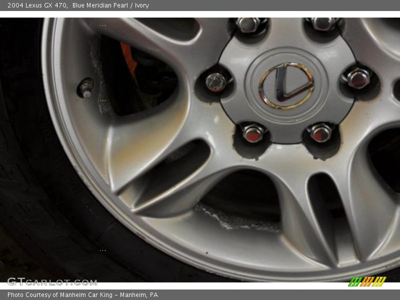 Blue Meridian Pearl / Ivory 2004 Lexus GX 470