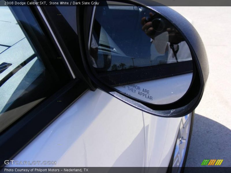 Stone White / Dark Slate Gray 2008 Dodge Caliber SXT