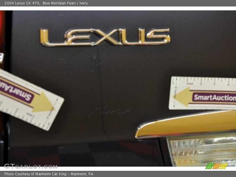 Blue Meridian Pearl / Ivory 2004 Lexus GX 470