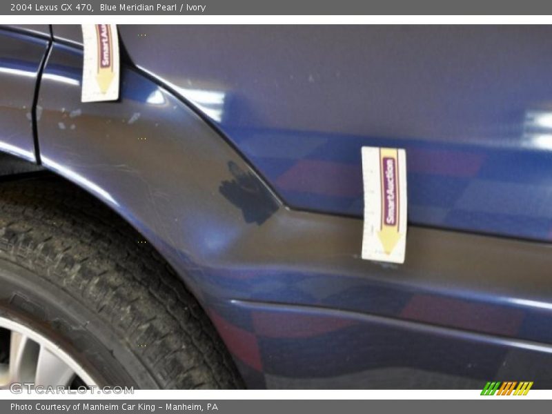 Blue Meridian Pearl / Ivory 2004 Lexus GX 470