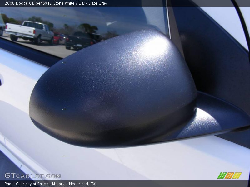 Stone White / Dark Slate Gray 2008 Dodge Caliber SXT