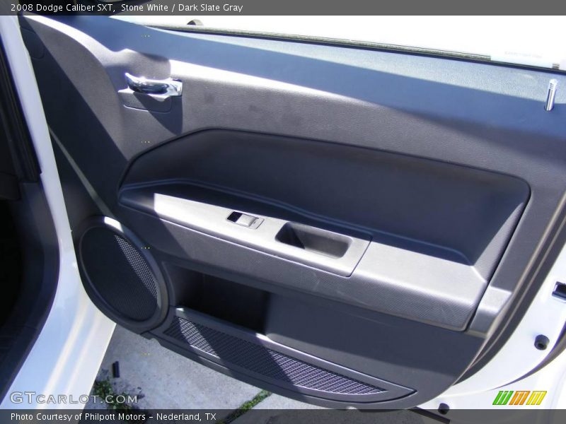 Stone White / Dark Slate Gray 2008 Dodge Caliber SXT