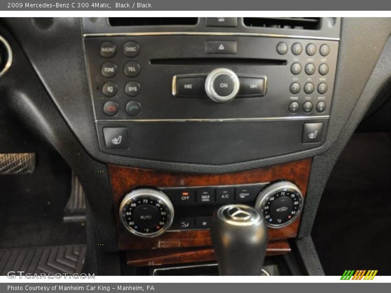 Black / Black 2009 Mercedes-Benz C 300 4Matic