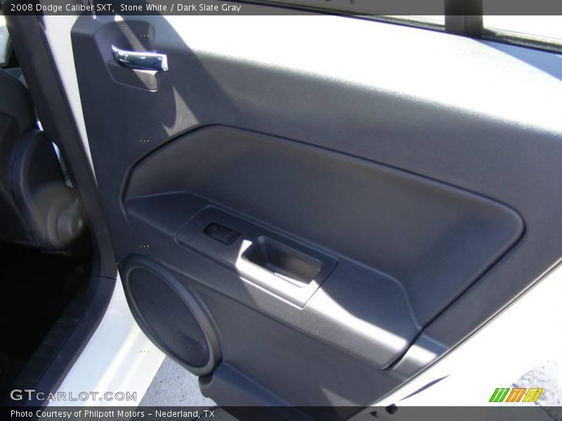 Stone White / Dark Slate Gray 2008 Dodge Caliber SXT