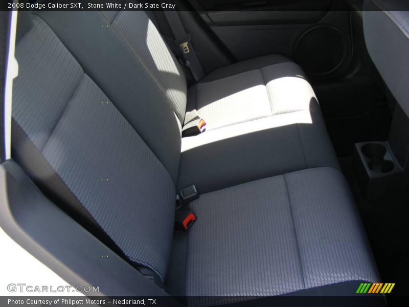Stone White / Dark Slate Gray 2008 Dodge Caliber SXT