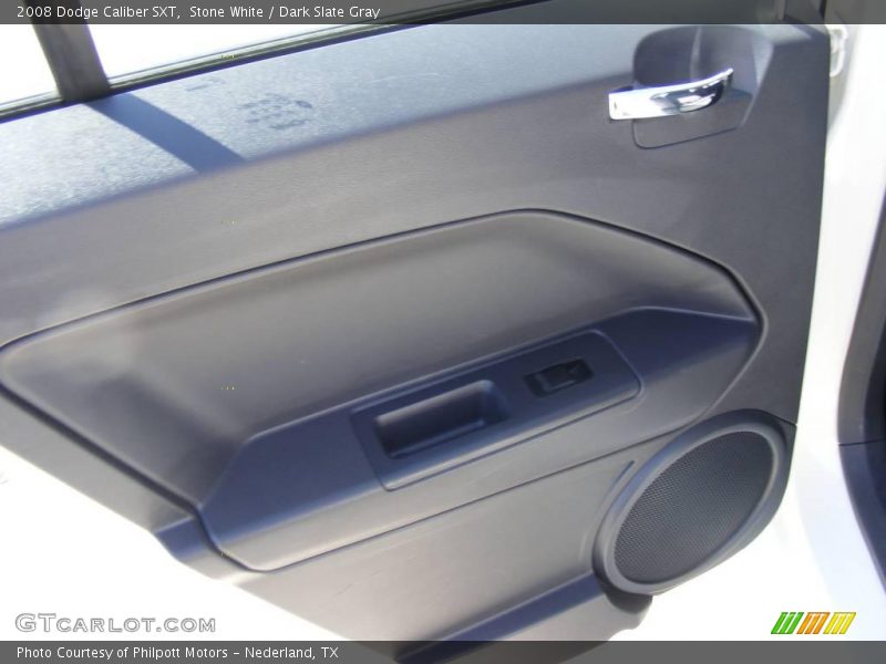 Stone White / Dark Slate Gray 2008 Dodge Caliber SXT