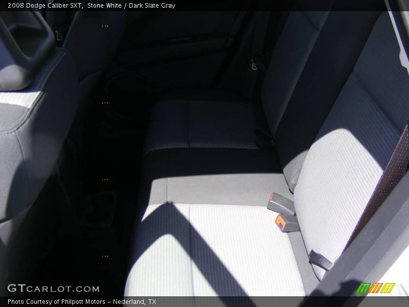 Stone White / Dark Slate Gray 2008 Dodge Caliber SXT