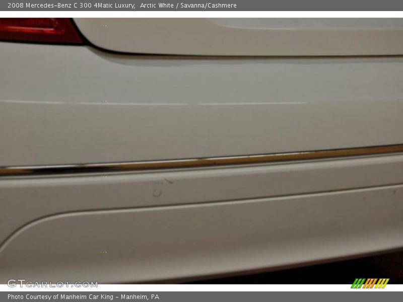 Arctic White / Savanna/Cashmere 2008 Mercedes-Benz C 300 4Matic Luxury