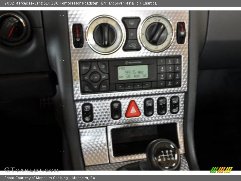 Brilliant Silver Metallic / Charcoal 2002 Mercedes-Benz SLK 230 Kompressor Roadster