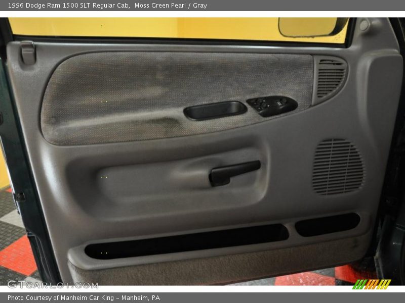 Moss Green Pearl / Gray 1996 Dodge Ram 1500 SLT Regular Cab