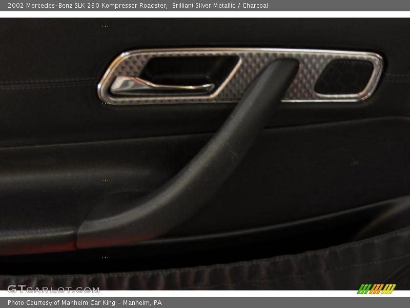 Brilliant Silver Metallic / Charcoal 2002 Mercedes-Benz SLK 230 Kompressor Roadster