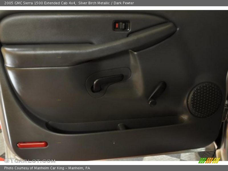 Silver Birch Metallic / Dark Pewter 2005 GMC Sierra 1500 Extended Cab 4x4