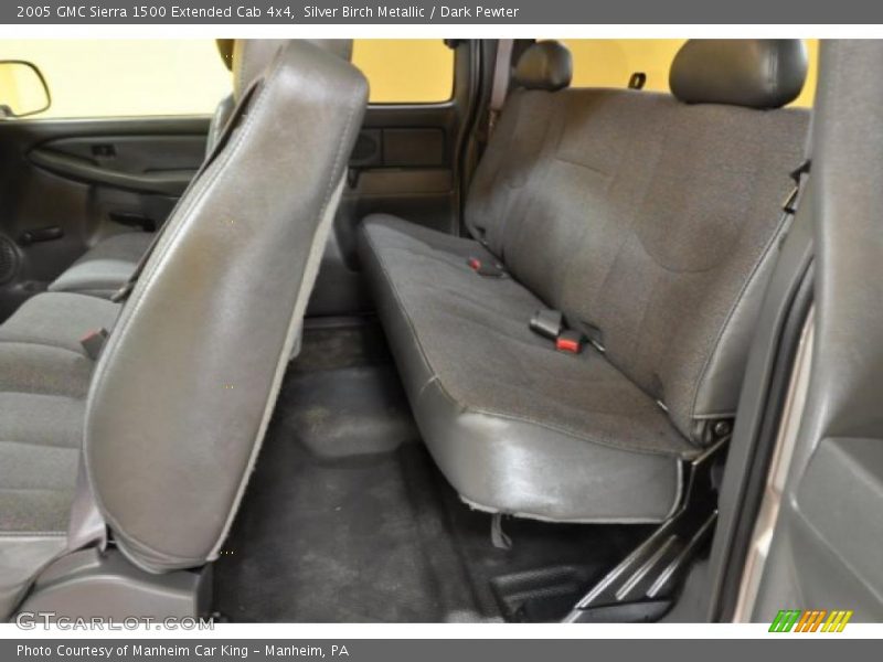 Silver Birch Metallic / Dark Pewter 2005 GMC Sierra 1500 Extended Cab 4x4