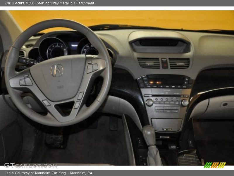 Sterling Gray Metallic / Parchment 2008 Acura MDX