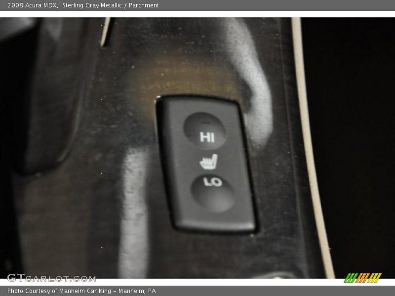Sterling Gray Metallic / Parchment 2008 Acura MDX