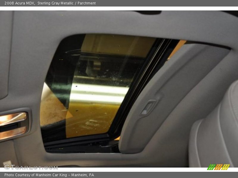 Sterling Gray Metallic / Parchment 2008 Acura MDX