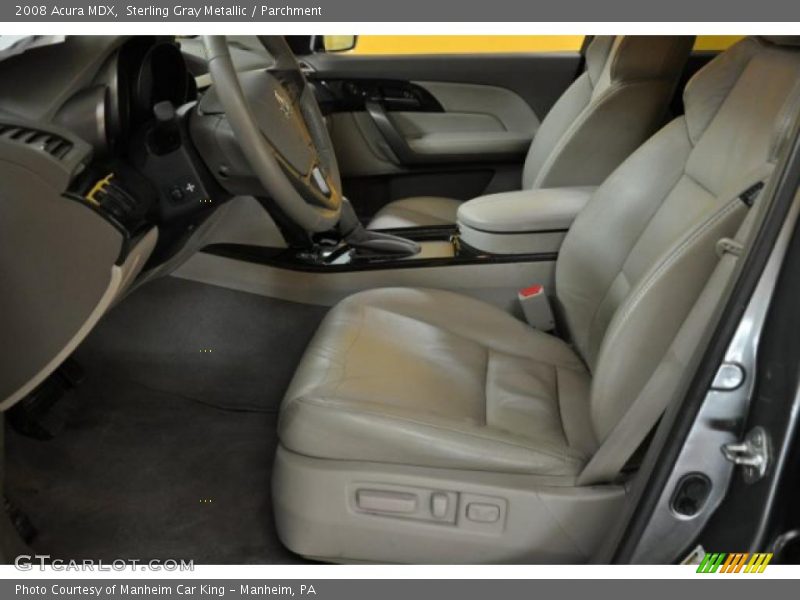 Sterling Gray Metallic / Parchment 2008 Acura MDX