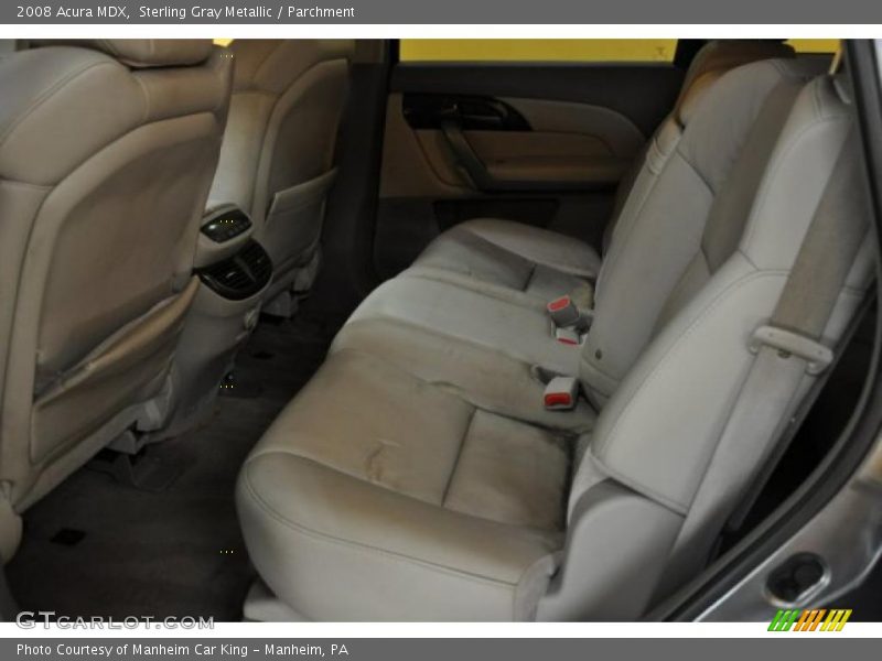 Sterling Gray Metallic / Parchment 2008 Acura MDX