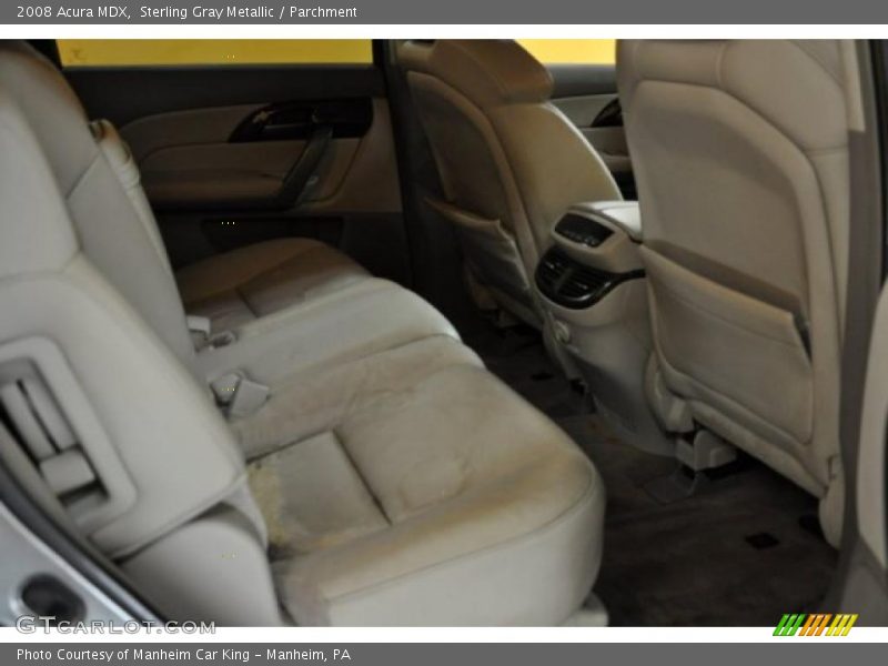 Sterling Gray Metallic / Parchment 2008 Acura MDX