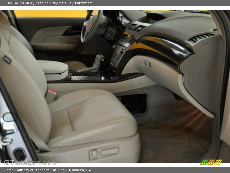 Sterling Gray Metallic / Parchment 2008 Acura MDX