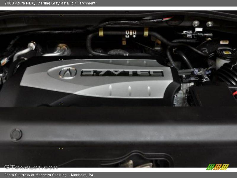 Sterling Gray Metallic / Parchment 2008 Acura MDX