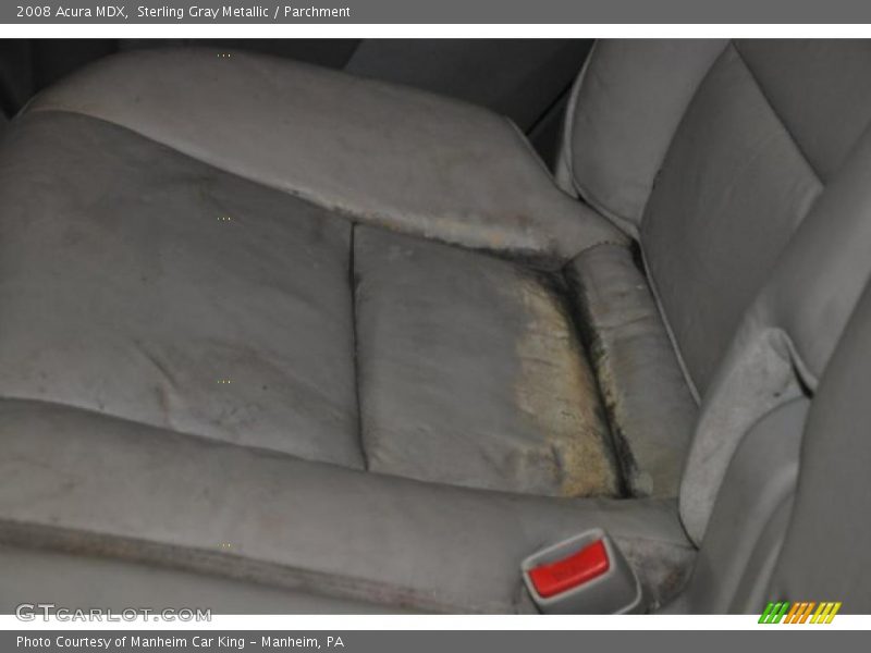 Sterling Gray Metallic / Parchment 2008 Acura MDX