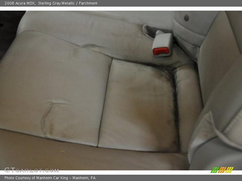 Sterling Gray Metallic / Parchment 2008 Acura MDX