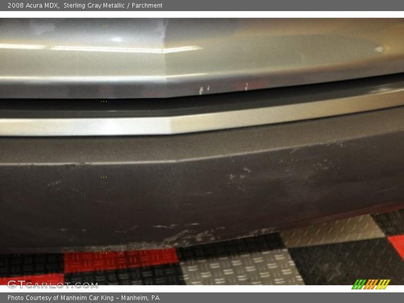 Sterling Gray Metallic / Parchment 2008 Acura MDX