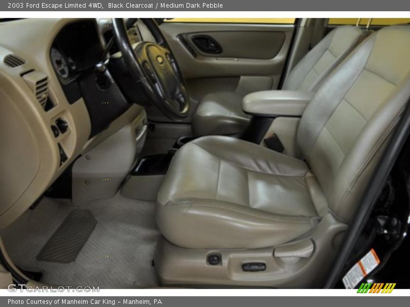  2003 Escape Limited 4WD Medium Dark Pebble Interior