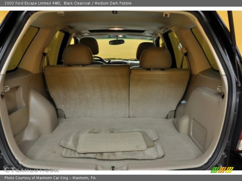  2003 Escape Limited 4WD Trunk