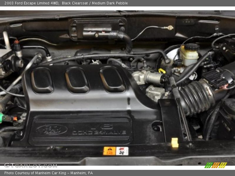  2003 Escape Limited 4WD Engine - 3.0 Liter DOHC 24-Valve V6