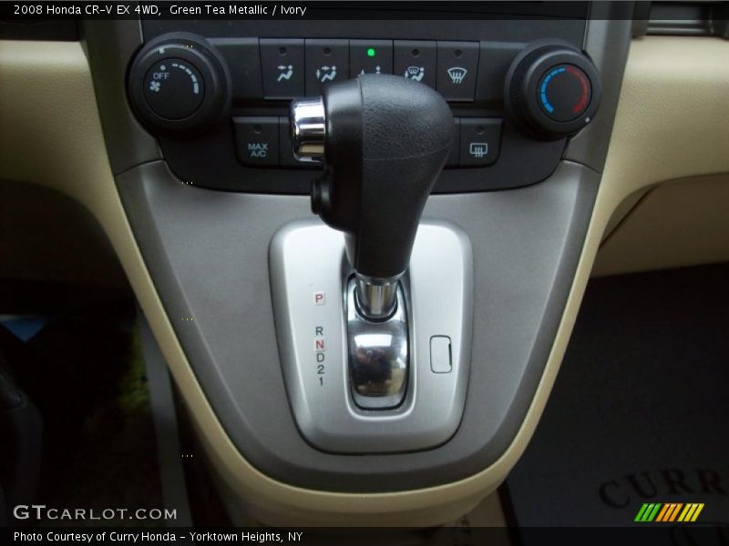 Green Tea Metallic / Ivory 2008 Honda CR-V EX 4WD