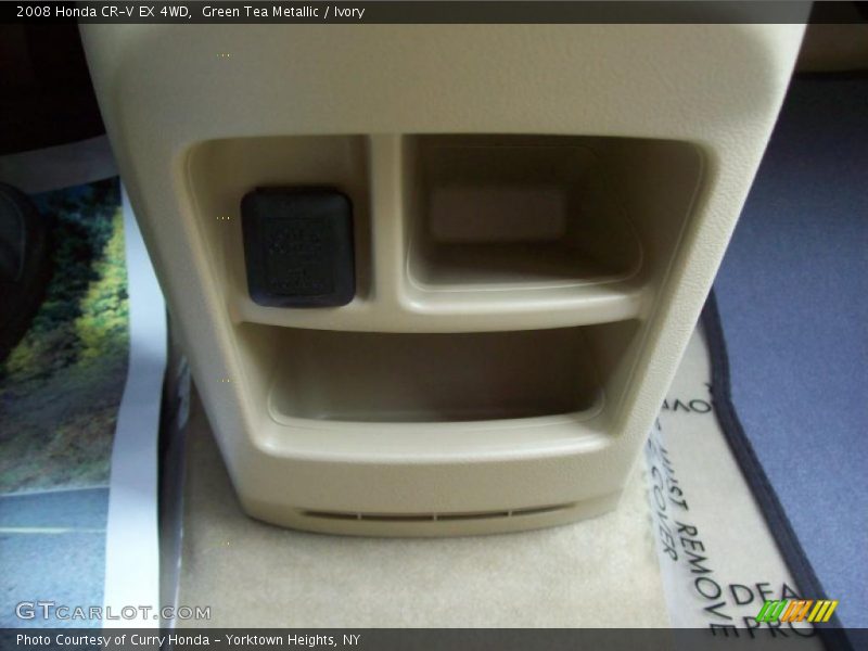 Green Tea Metallic / Ivory 2008 Honda CR-V EX 4WD