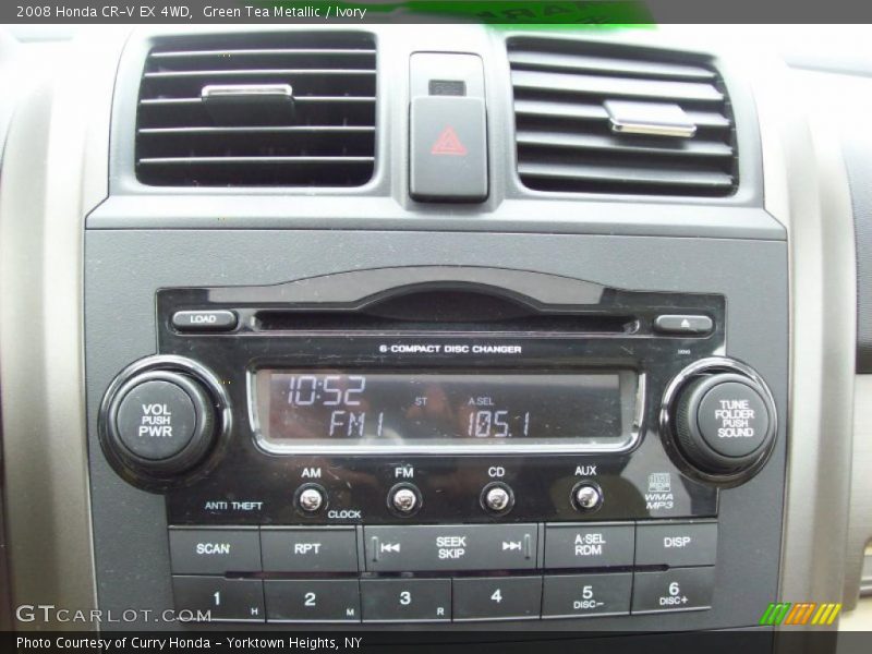 Green Tea Metallic / Ivory 2008 Honda CR-V EX 4WD