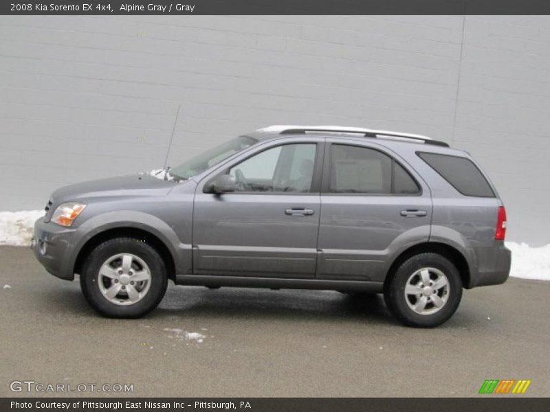  2008 Sorento EX 4x4 Alpine Gray