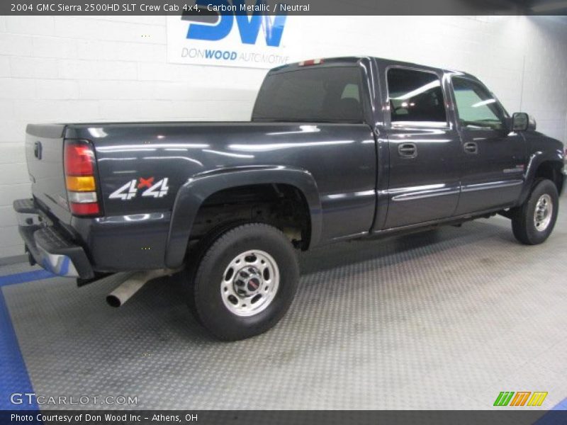 Carbon Metallic / Neutral 2004 GMC Sierra 2500HD SLT Crew Cab 4x4