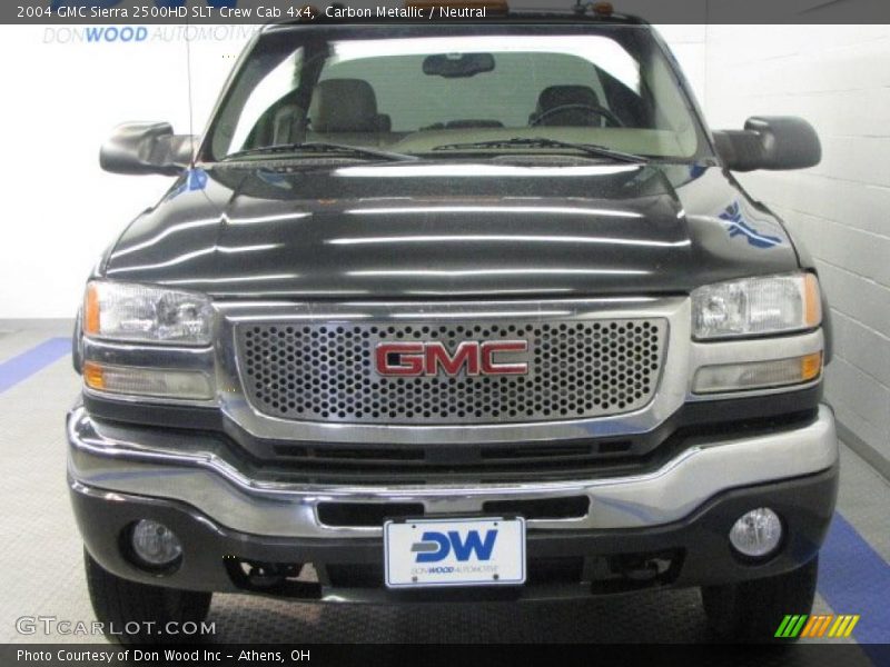 Carbon Metallic / Neutral 2004 GMC Sierra 2500HD SLT Crew Cab 4x4