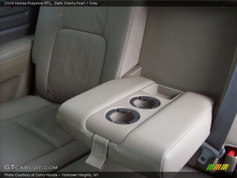 Dark Cherry Pearl / Gray 2008 Honda Ridgeline RTL