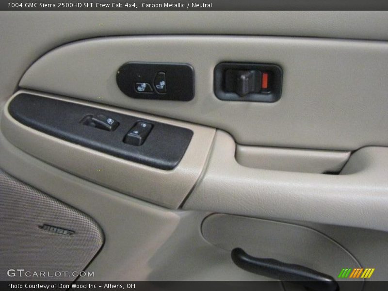 Carbon Metallic / Neutral 2004 GMC Sierra 2500HD SLT Crew Cab 4x4