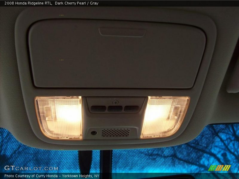 Dark Cherry Pearl / Gray 2008 Honda Ridgeline RTL