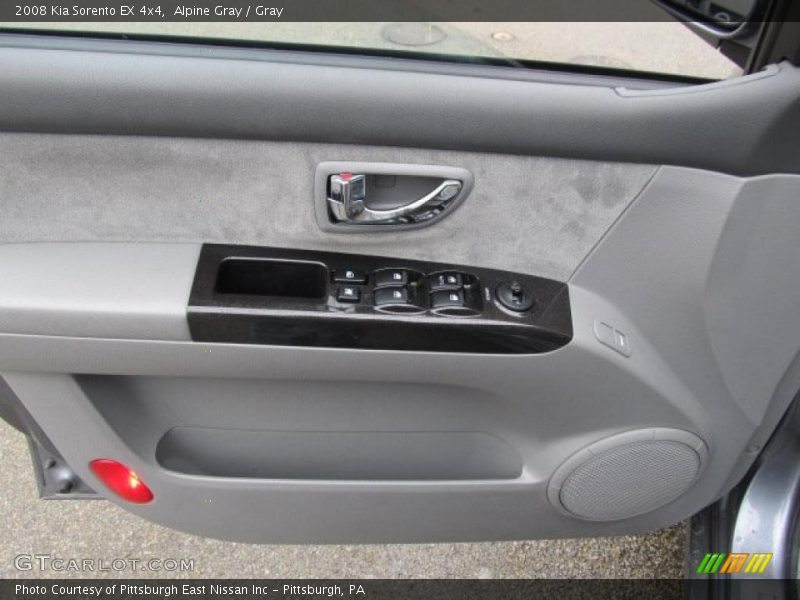 Alpine Gray / Gray 2008 Kia Sorento EX 4x4
