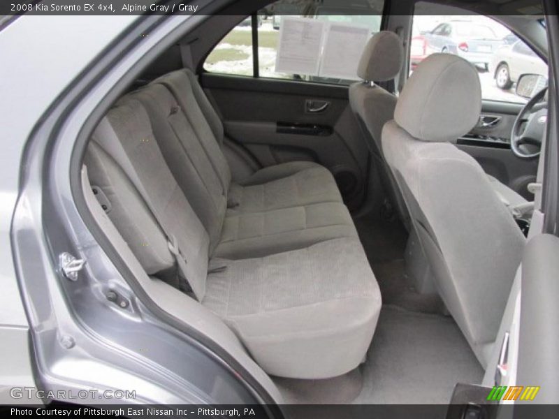 Alpine Gray / Gray 2008 Kia Sorento EX 4x4