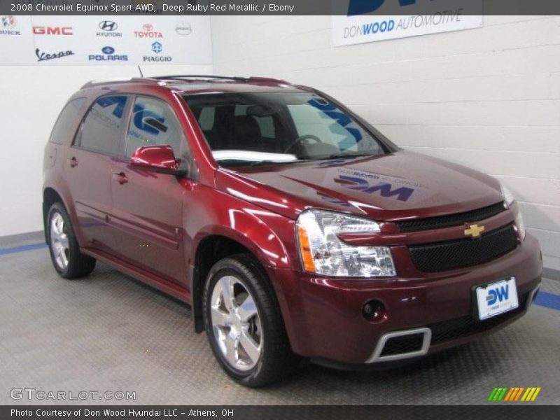 Front 3/4 View of 2008 Equinox Sport AWD