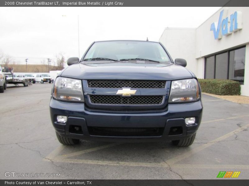 Imperial Blue Metallic / Light Gray 2008 Chevrolet TrailBlazer LT