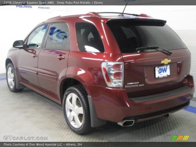  2008 Equinox Sport AWD Deep Ruby Red Metallic
