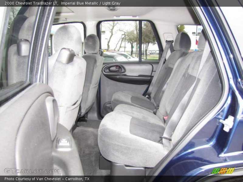 Imperial Blue Metallic / Light Gray 2008 Chevrolet TrailBlazer LT