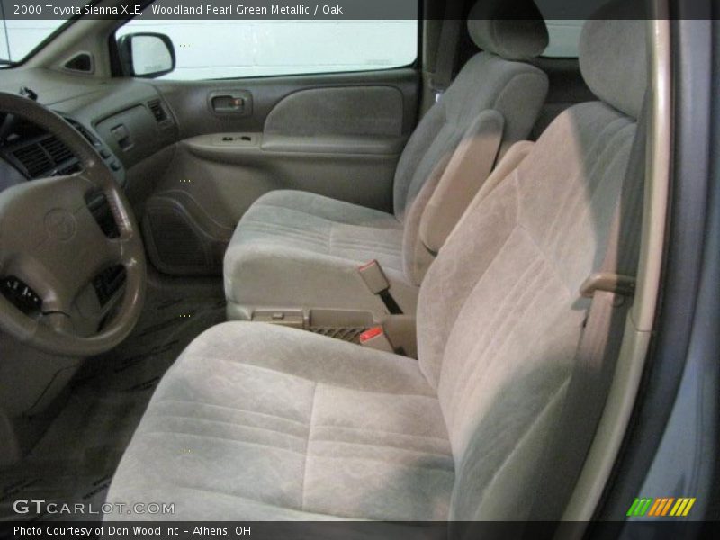 Woodland Pearl Green Metallic / Oak 2000 Toyota Sienna XLE