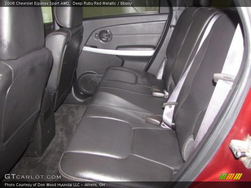  2008 Equinox Sport AWD Ebony Interior